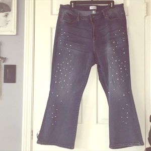 Lane Bryant Pearl Flare Jeans